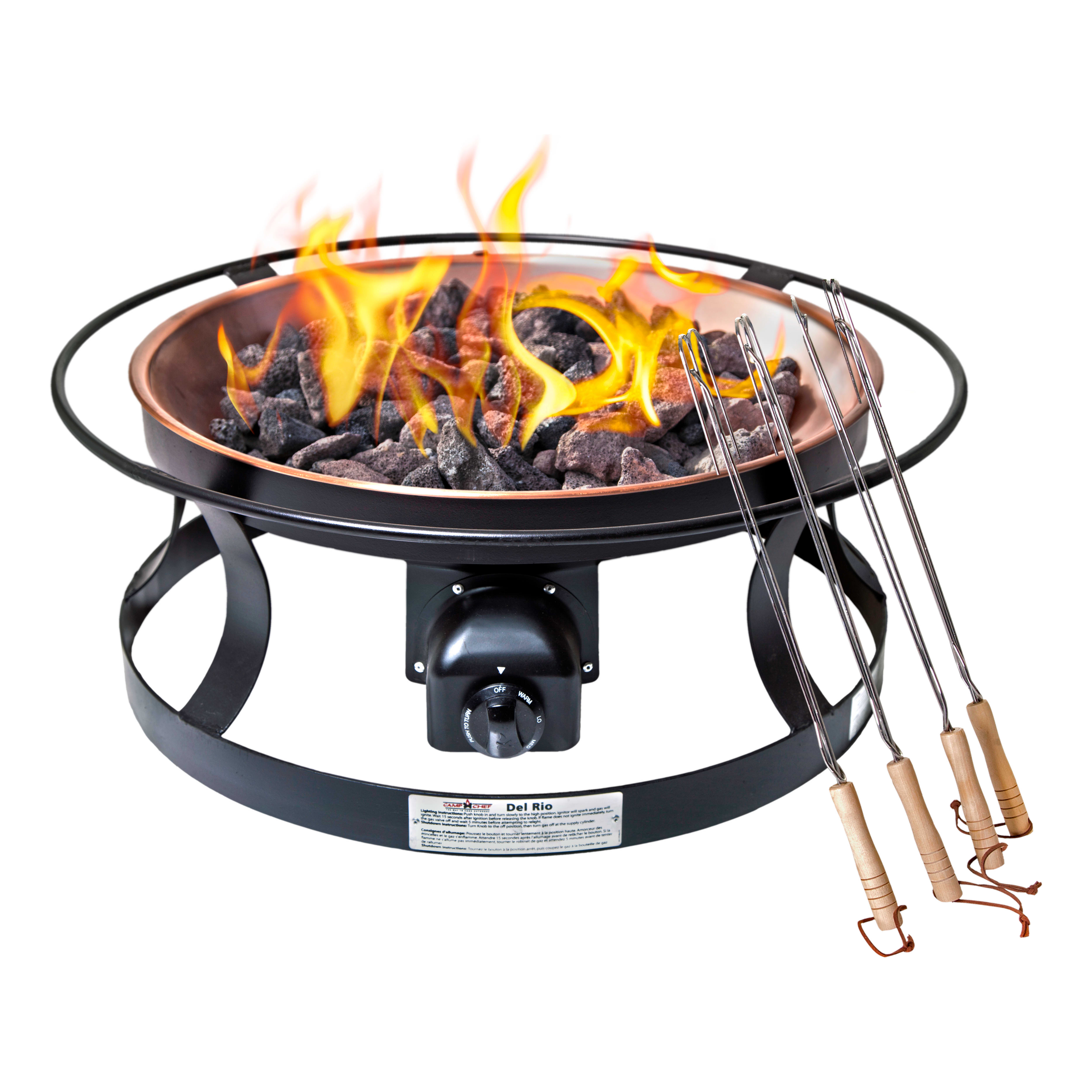 Camp Chef Del Rio Portable Gas Fire Pit Cabela s Canada