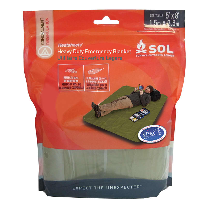 SOL Heavy Duty Emergency Blanket