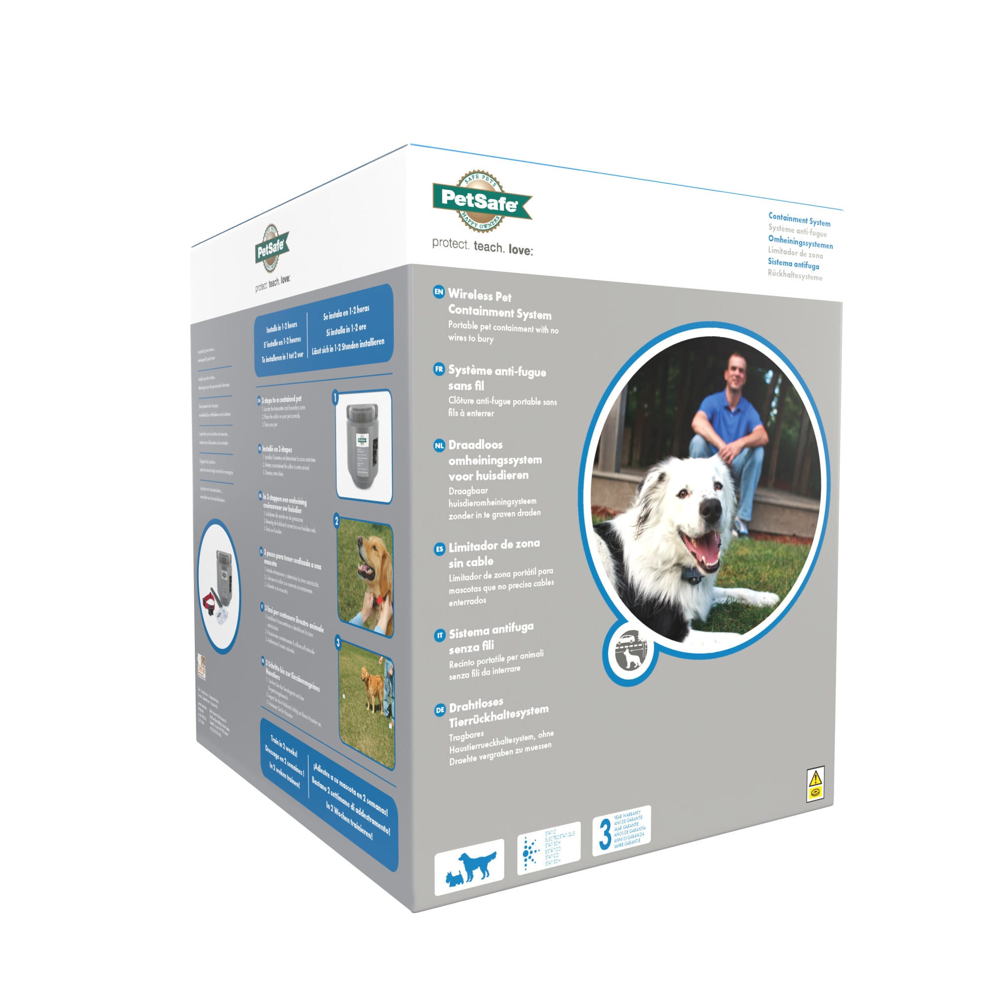 Mockins wireless electric pet fence discount