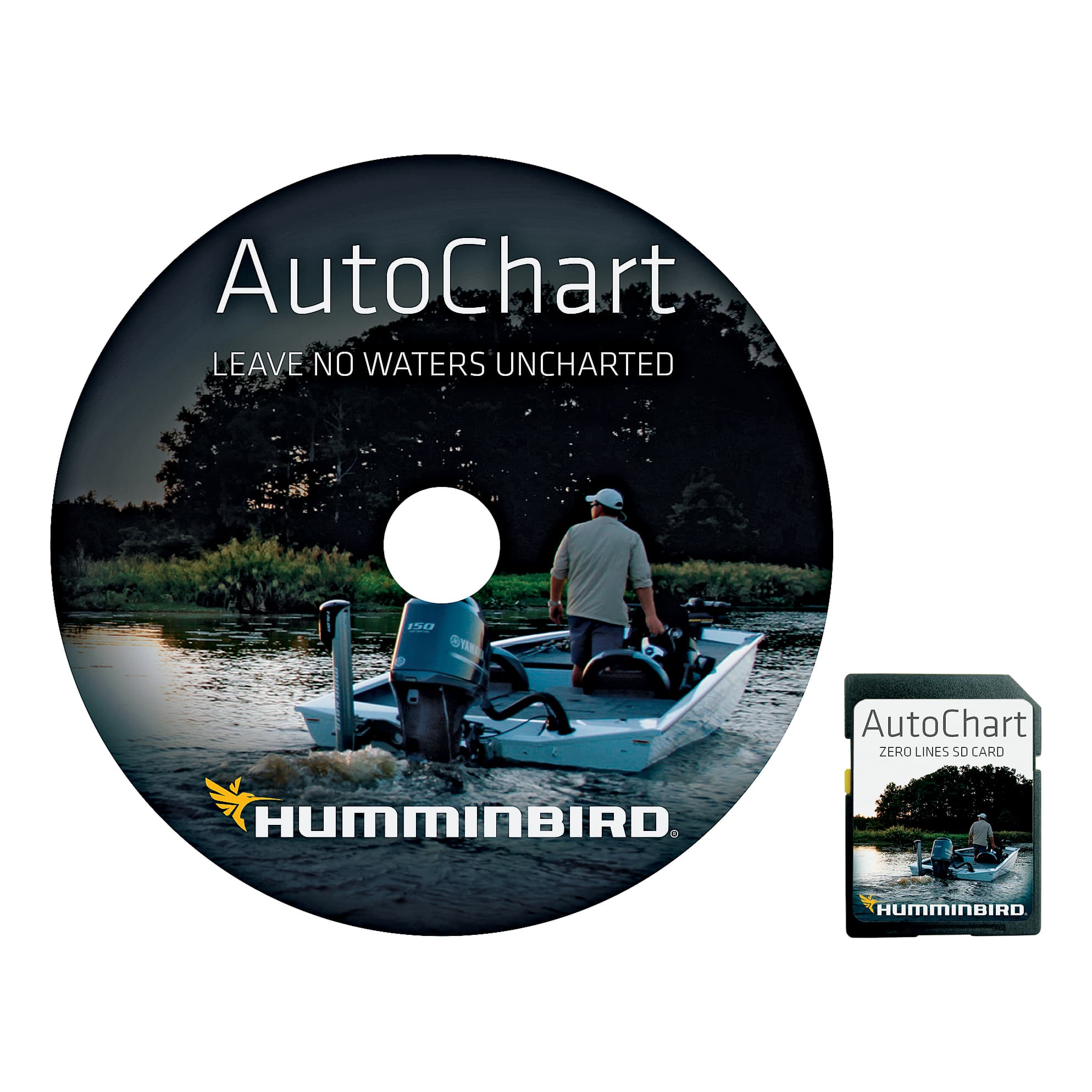 Humminbird Autochart Zero Lines Map Card - Create Custom Lake Maps With ...