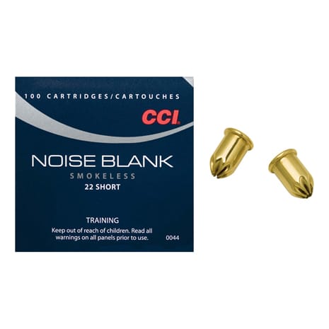 CCI .22 Short Smokeless Noise Blanks