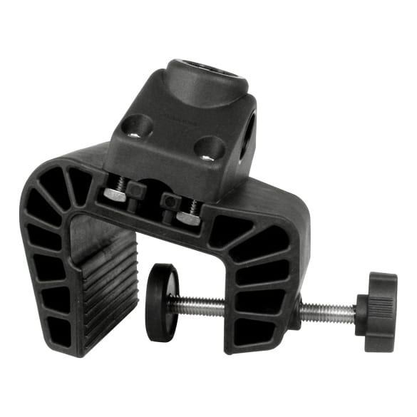 Adaptateur de montage sur rail porte-canne Scotty 242 - noir