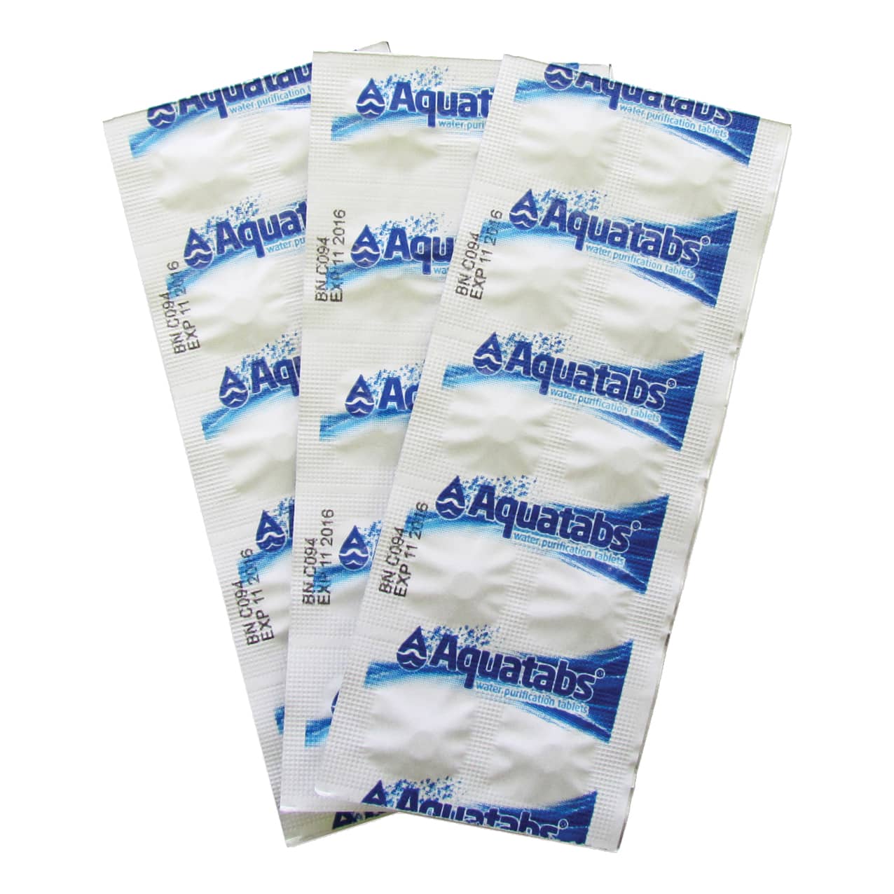 Aquatabs Water Purification Tablets - Individually Sealed Tablets
