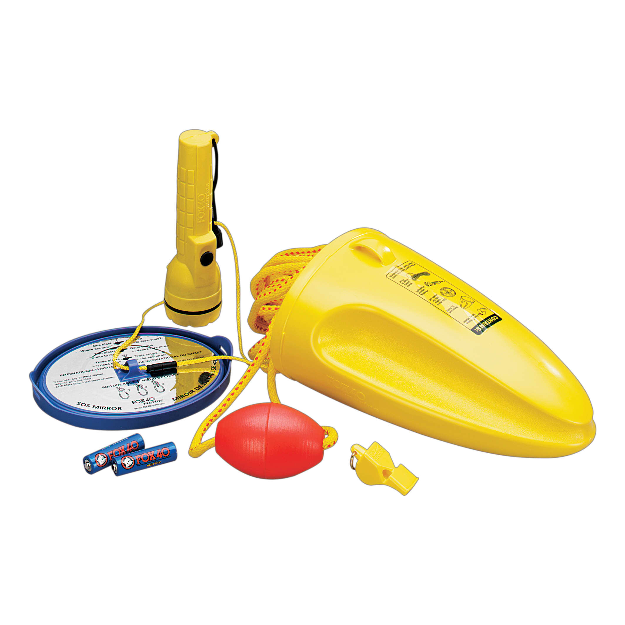 Boat clearance safety whistle