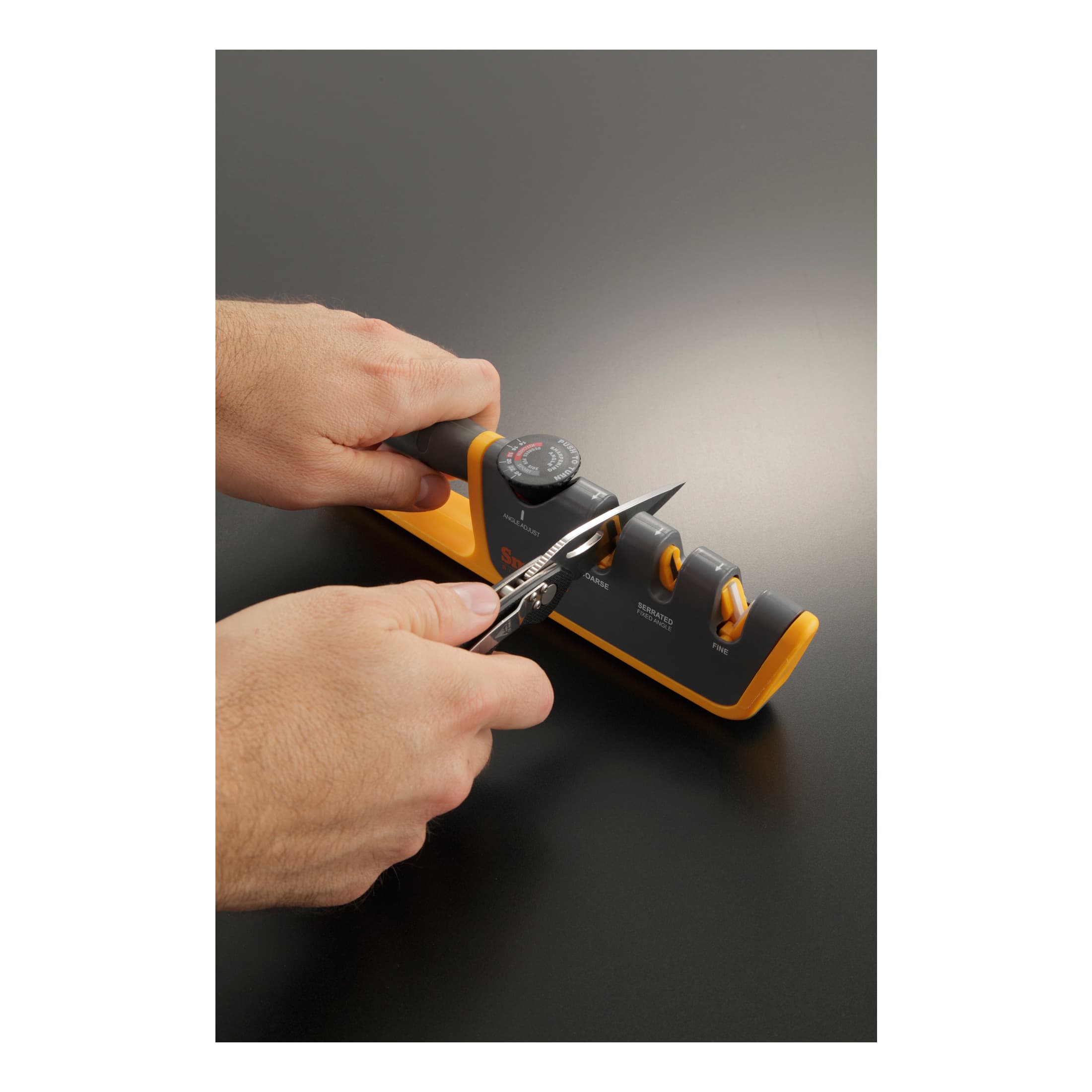 Smith's Adjustable Angle Pull-Thru Knife Sharpener - In the Field