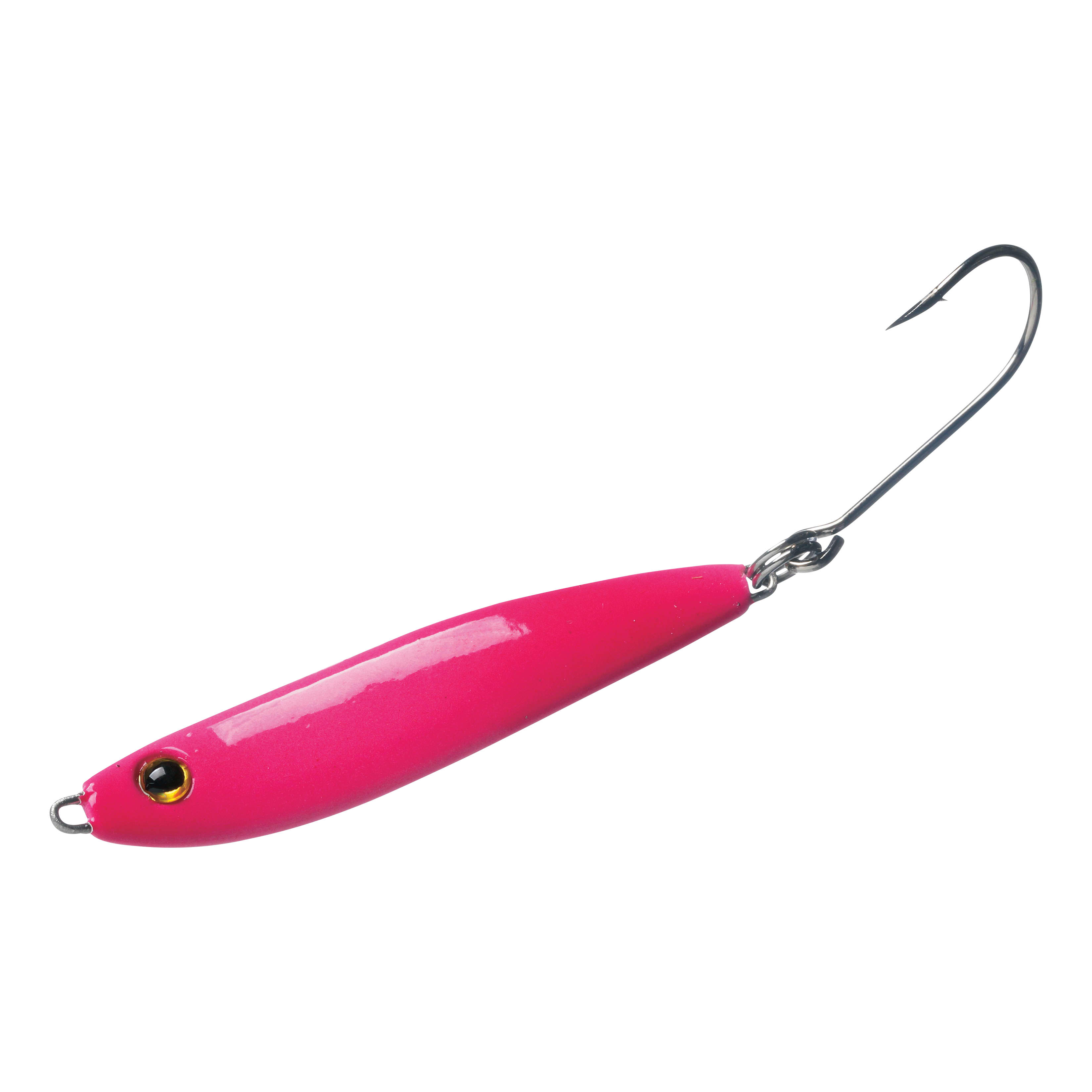 5 - 3/4 oz Flutter Bomb Spoon Slab Lead FISHING LURE JIG JIGGING Pink  Kokanee