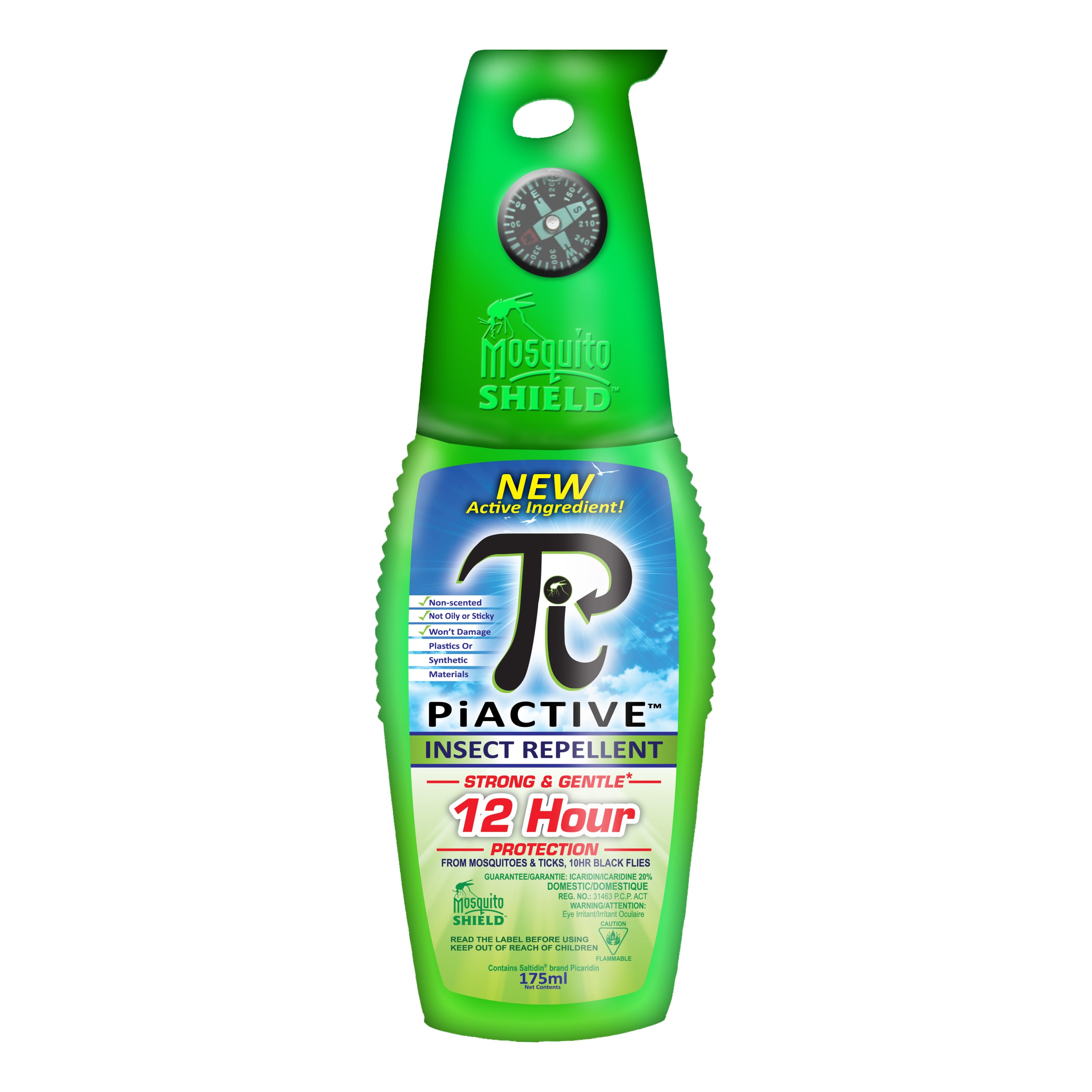 Mosquito Shield™ PiACTIVE™ Deet Free Insect Repellent | Cabela's Canada