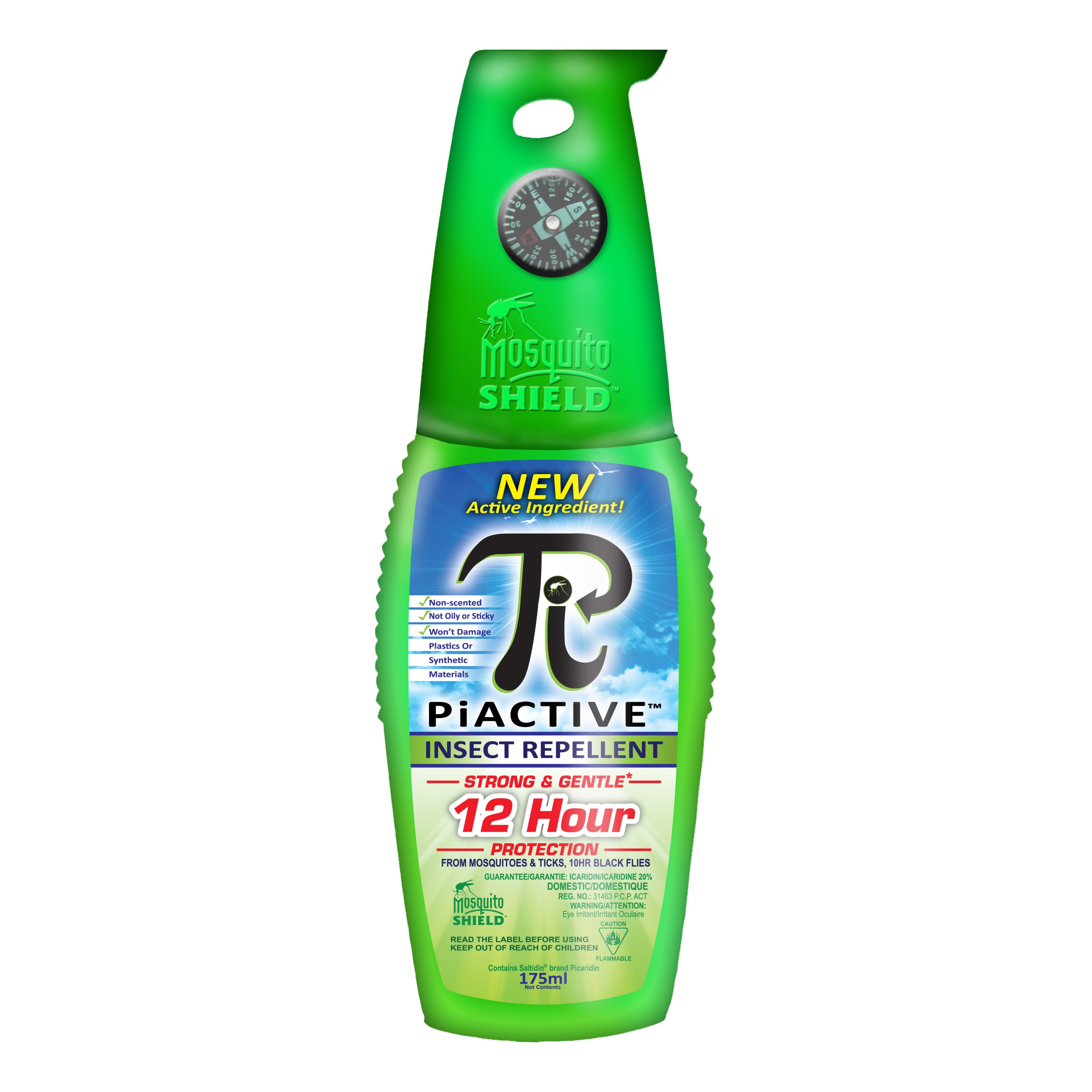 Mosquito Shield™ PiACTIVE™ Deet Free Insect Repellent