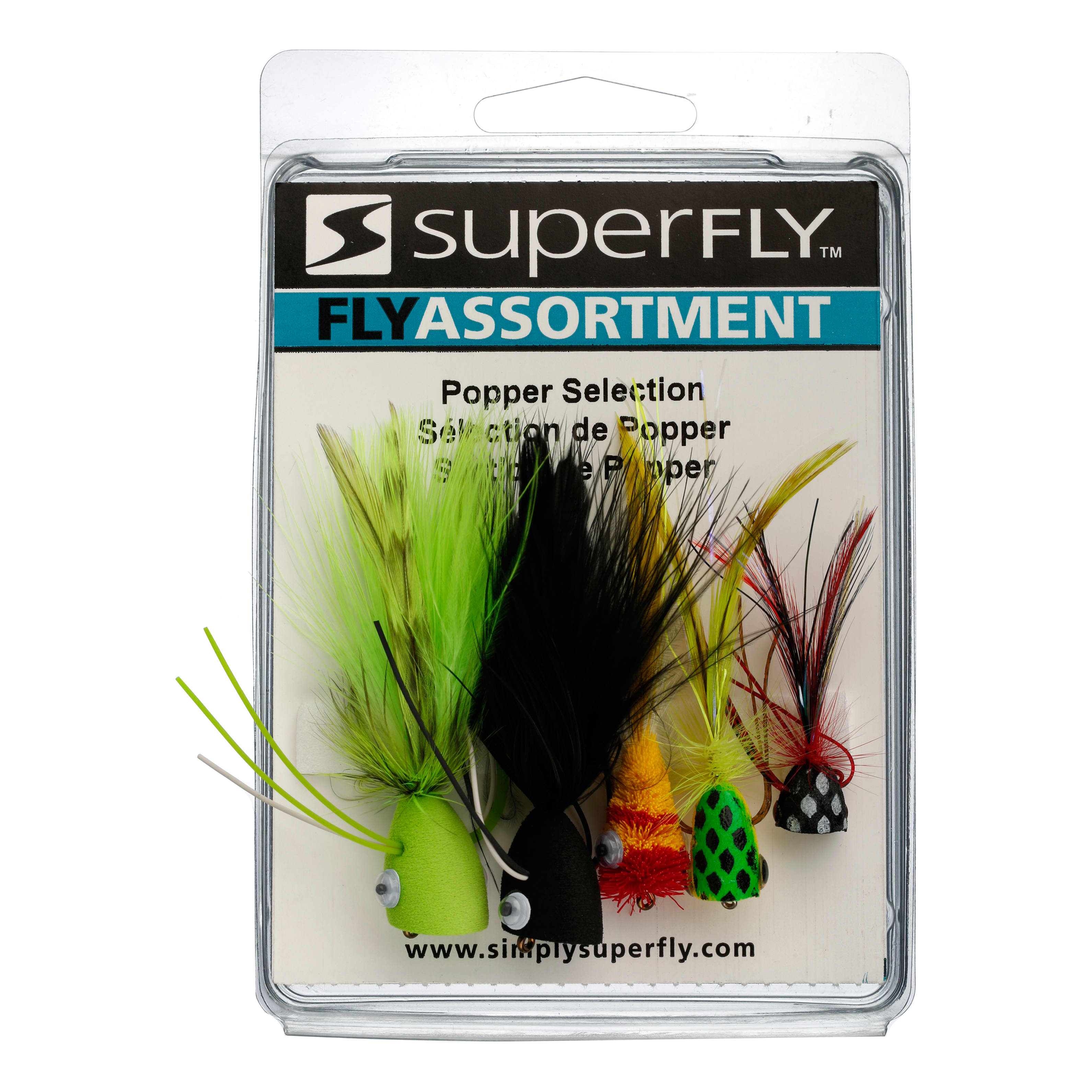 Superfly Premium Popper Selection - Cabelas - SUPERFLY - Flies