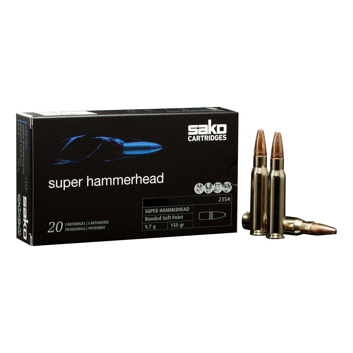 Sako® Super Hammerhead Centerfire Rifle Ammunition